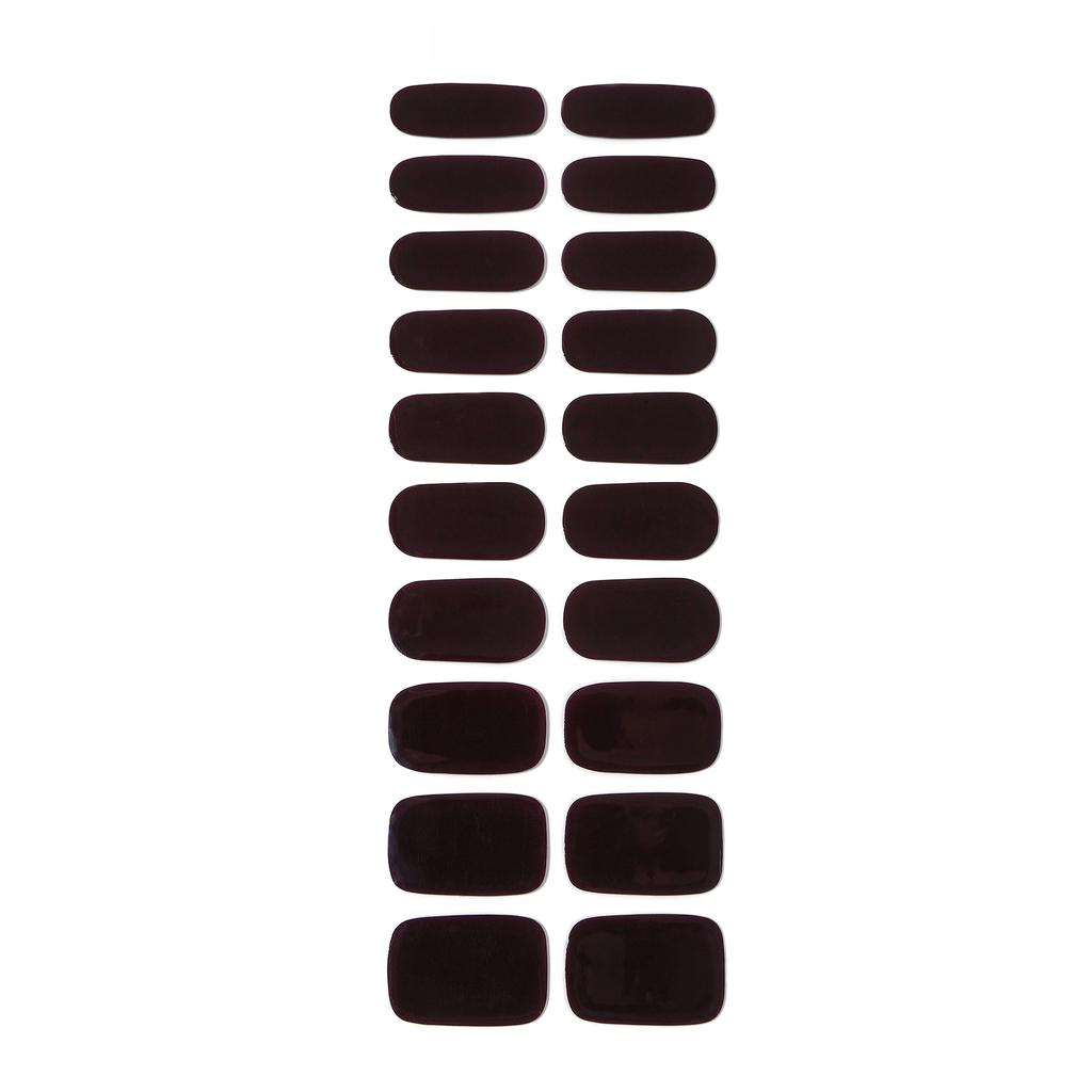 Manicure solid gel gel nail stickers solid color semi-cured gel nail stickers