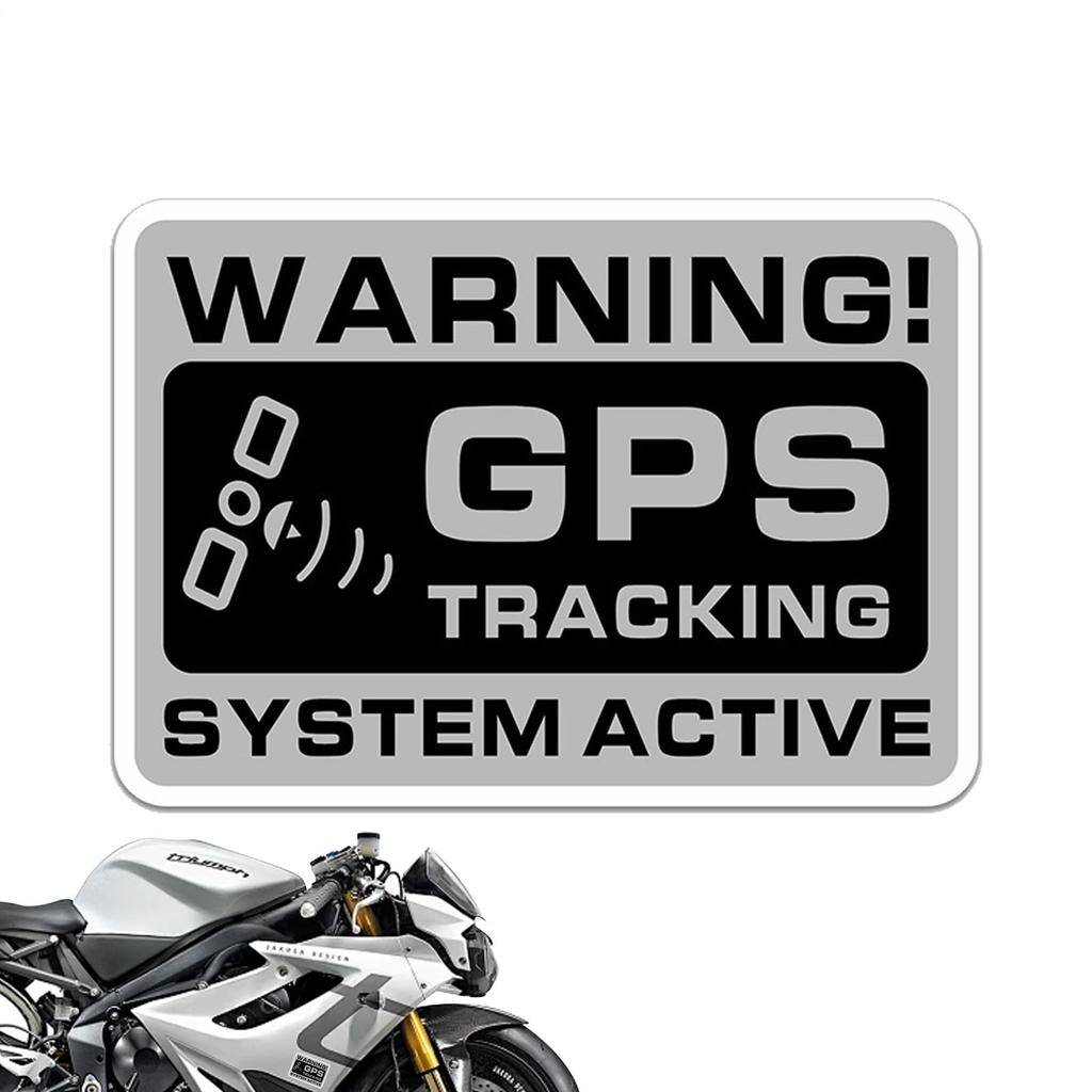 GPS Tracking Stickers, GPS Tracker Stickers - 10 Warnings for