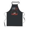 Tablier de cuisine - PLANETEE - J'peux Pas Circuit - Noir - Impression bretonne - 90x60 cm
