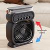 Five Nozzles Air Conditioning Fan With LED Night Light Hot Three In One Fan Air Conditioner Cooler