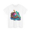Ice Cream Drip Baseball T-shirt, Baseball Player Sports Lovers T-shirt