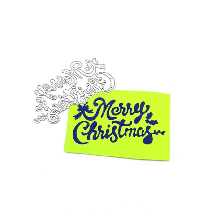 Metall Stanzformen Weihnachtsbaum Prägeschablonen Scrapbooking Papier DIY Vorlagen