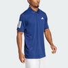 Adidas Tennis 3-Stripes Club Relaxed Fashion Pullover Short Sleeve Polo Shirt Men Polo Shirts Dark-Blue JN9006