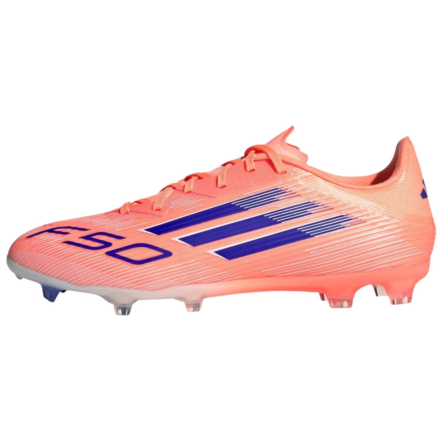 

New Adidas F50 League MG Multi Ground FG Firm Ground Soccer Shoes Unisex Beam Orange JI0004 45
