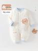 A-Class Baby Romper: Warm, Padded Spring/Autumn Cotton Jumper for Newborns Boys & Girls