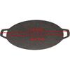 Thin Korean Grill Pan, 9.4 Inch Iron with Non-stick Coating Baking Tray on Heating Stove for Home, Party Travel and Outdoor (9 inch)