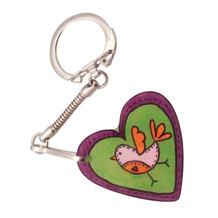 Kit de loisirs créatifs - Plastique Dingue - Coeurs - 6 porte-clefs - À partir de 8 ans - Mixte