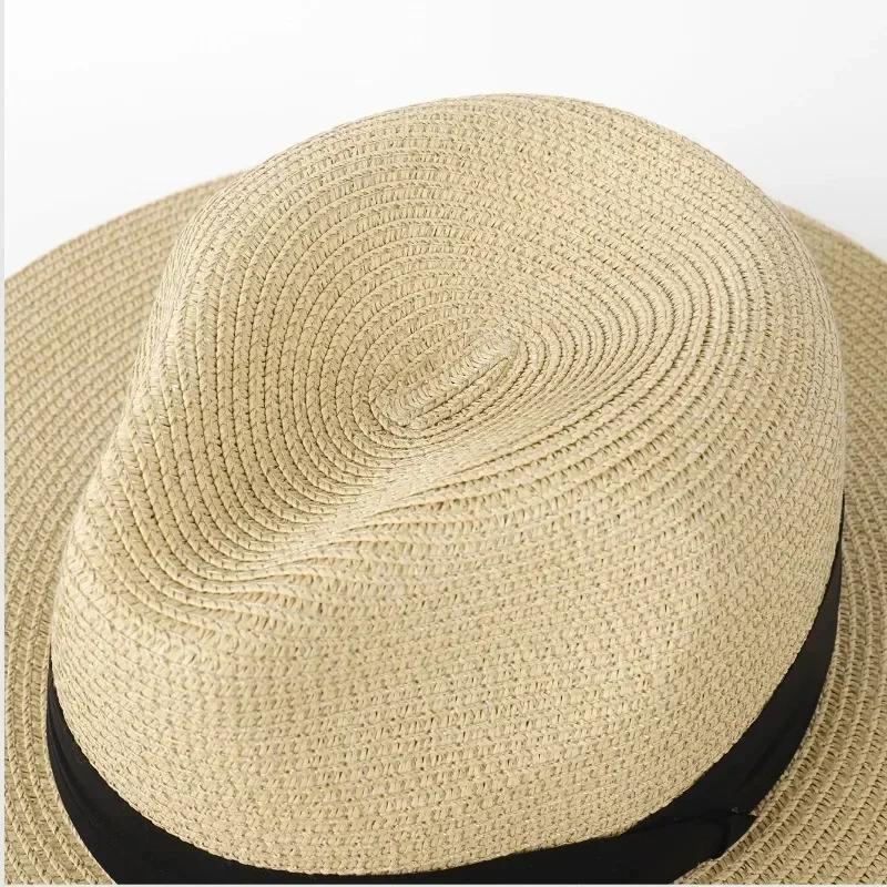 Zealous Sole Women's Xl 61-64Cm Panama Hat - Wide Brim Straw Sun Hat For Men & Plus Size Beach Fedora, Summer Big Head Hat (55-60Cm Also Avail 61-64Cm