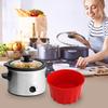 Kulatá vložka do hrnce Potravinářské opakovaně použitelná nepřilnavá tepelně odolná s rukojetí Bez BPA Vhodné do myčky nádobí Kulaté vložky do pomalého hrnce Kuchyňské potřeby