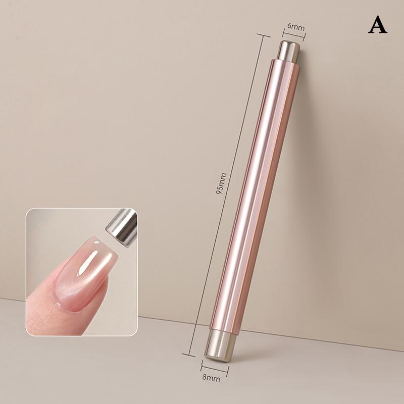 Strong Magnetic Long Double Head Nail Magnet Sticks Tool Magnetic Cat Eye Gel Polish Nail Art Pens For DIY Salon Studio Or Home