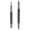 1/2Pcs Metal Woodwork Drill Bit Double Head 1/16&3/32inch Door Pin Removal Tool Center Holes Punch Wood Press Dent Marker