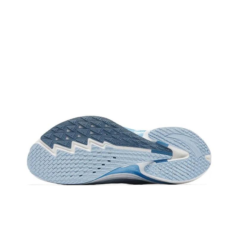 Anta Mach 4.0 Paris Eco-Friendly Nitrogen Technology Cushioning Professional Racing Training Low-Top Running Shoes Men Running Shoes Blue 112435593S-1
