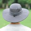 Outdoor Multifunktionale Fischerkappe Für Damen Herren Abnehmbare Bucket Hats Sommer Anti UV Sonnenhut Mit Nackenschutz Wanderhut Angelhut