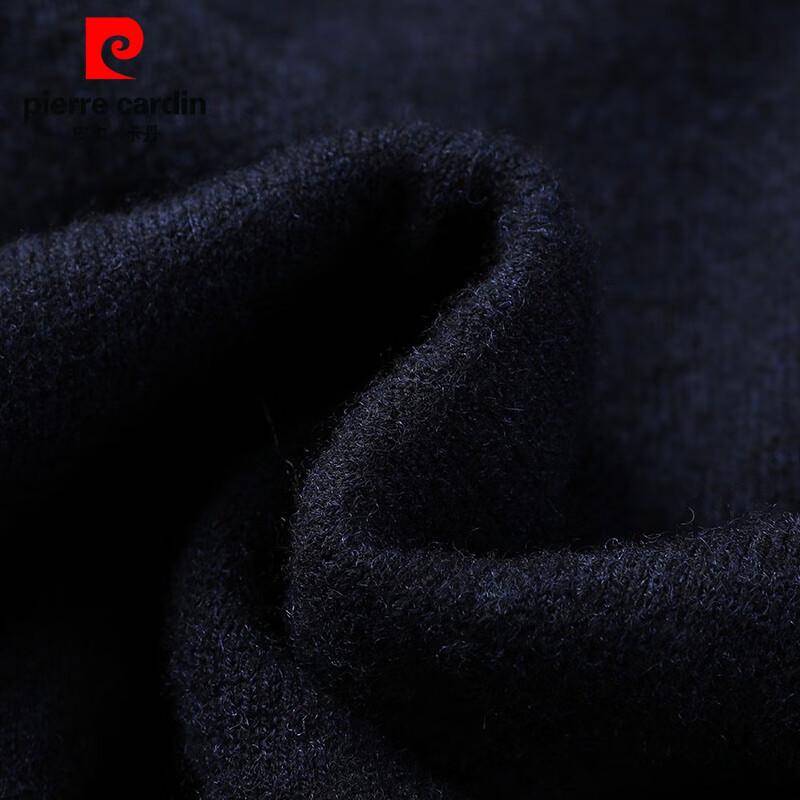 Pierre Cardin Men's 100% Pure Wool Polo Collar Sweater