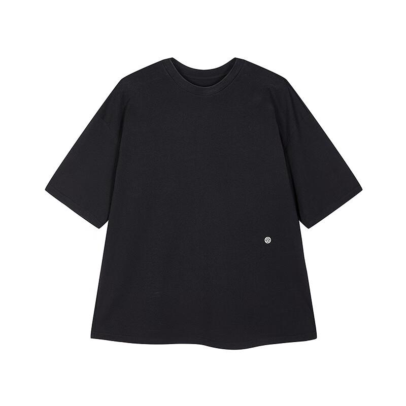 LESS 2025 Summer New Style Round Neck Mid-Sleeve T-Shirt