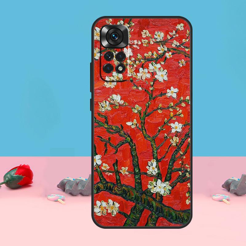 Blossoming Almond Tree Cover For Xiaomi Redmi Note 11 9 10 12 13 14 15 Pro Plus Case For Redmi 14C 10C 12C 13C 15 C