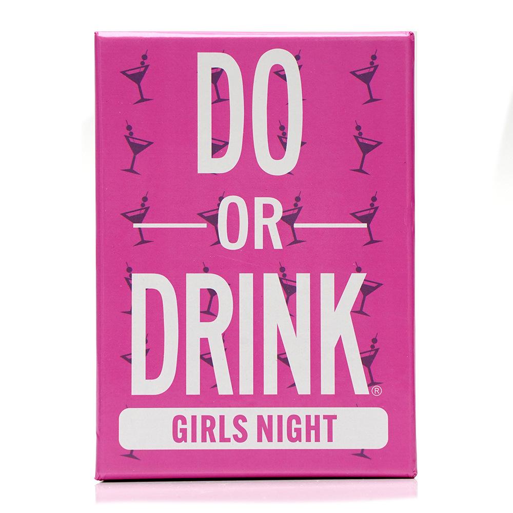 DO OR DRINK Social Fun Cards English Party Board Games Challenge Drinking Punishment Essential Things for Friend Interaction