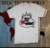 Trinidad T-shirt Trinidad and Tobago Flag TNT Carnival Soca TNT Slang WHITE Tee