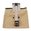 Outdoor Foraging Bag Oxford Cloth Fruit Picking Bag Waist Hanging Tool Pouch Garden Vegetable Storage Pouch Khaki