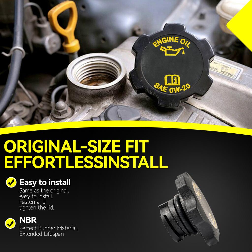 4.0L Oil Filler Cap Car Engine Fuel Filter Cap For Jeep Wrangler Cherokee Grand Cherokee 1996-2004 Dodge RAM Chrysler 53010654AA