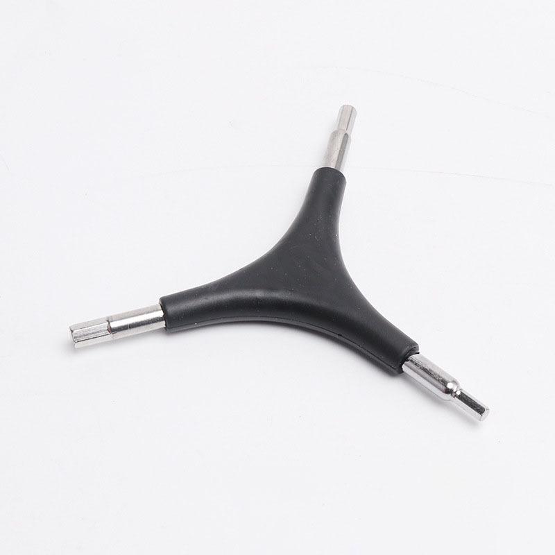 Mountain Bike 4MM/5MM/6MM Three Pronged Hexagonal Wrench, Multifunctional Three Pronged Wrench 1pcs