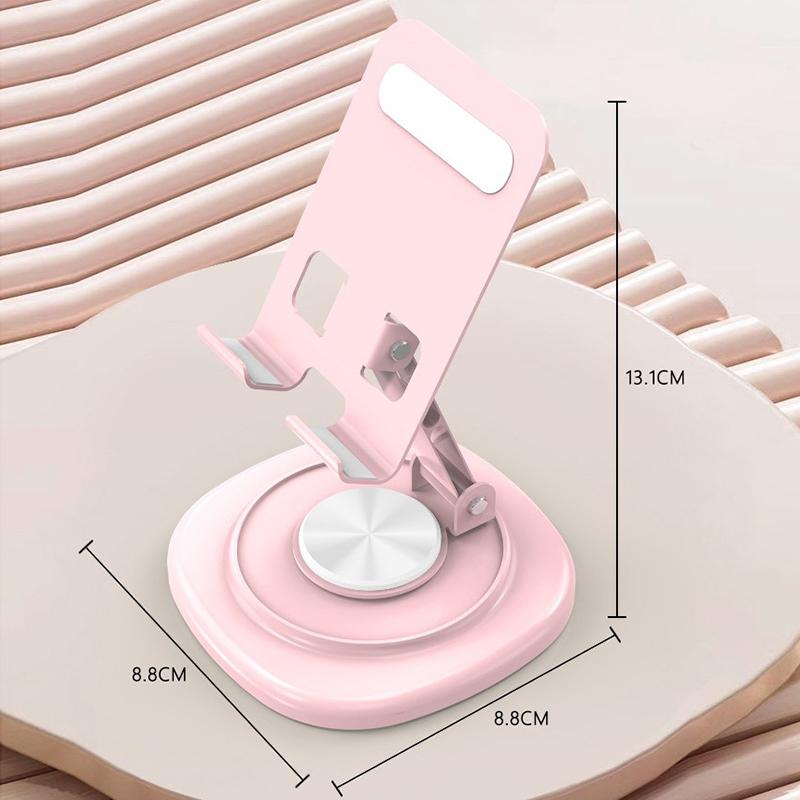 Foldable Mobile Phone Stand 360 Rotation Desktop Holder Portable Bracket