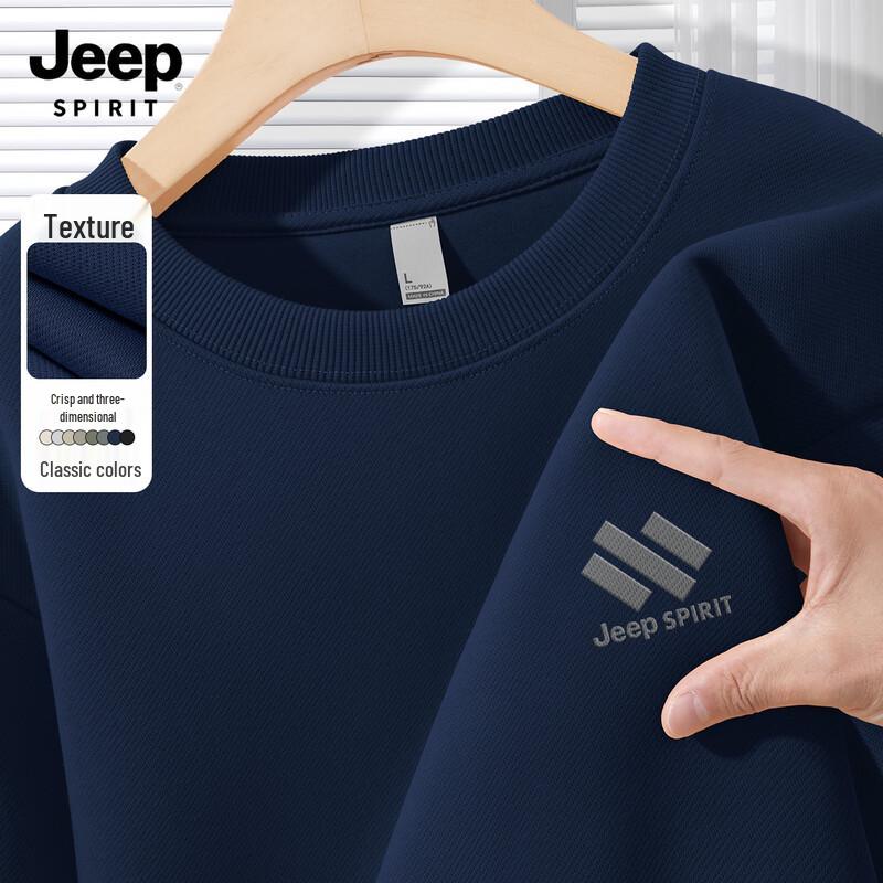 JEEP SPIRIT Herren 2025 Casual Pullover Sweatshirt