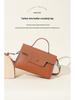 Mini Pillow Bag: Trendy Autumn & Winter Women's Genuine Leather Messenger In Japanese & Korean Style