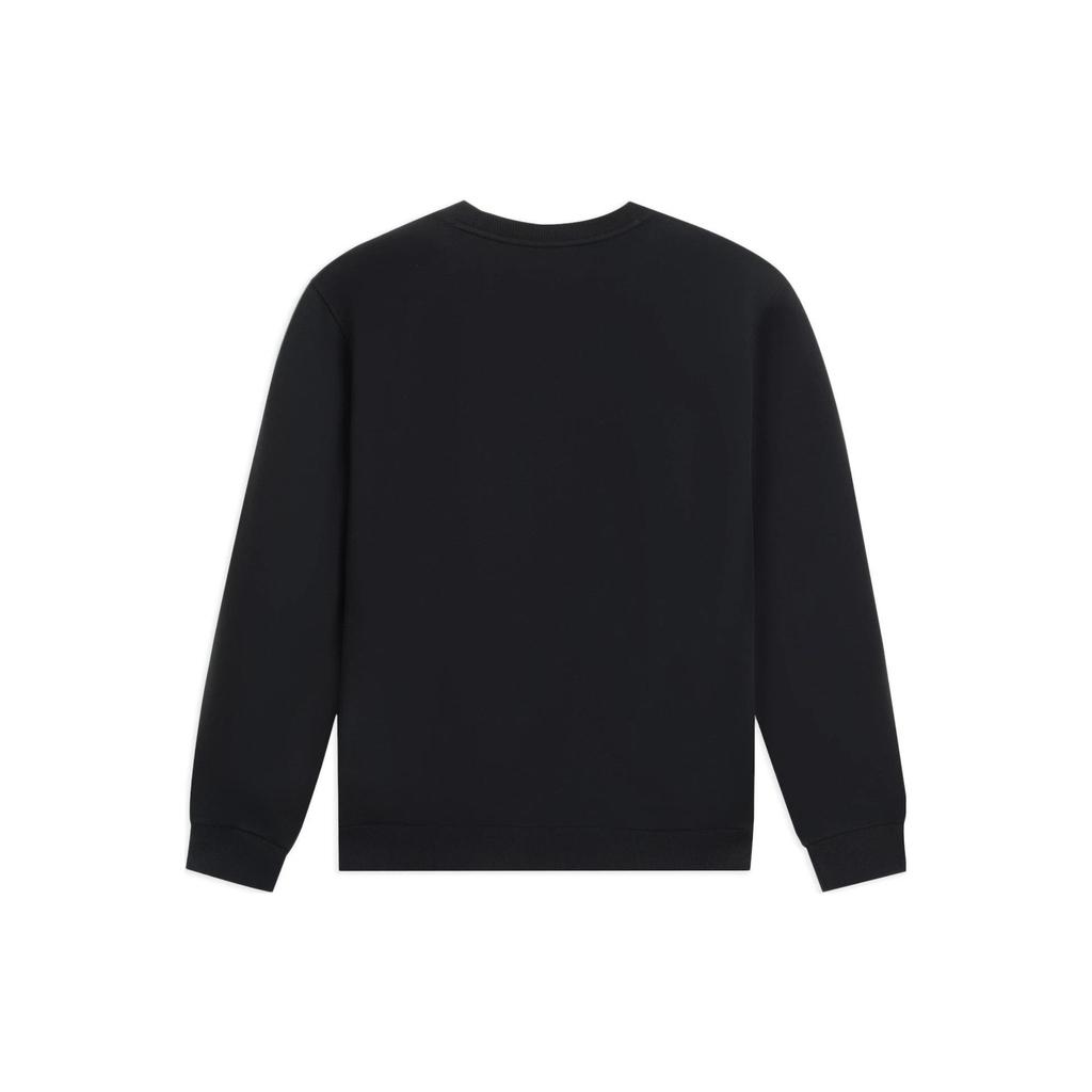Li Ning Sweatshirts Men's Black Crew Neck Moderate Other AWDSB99-4