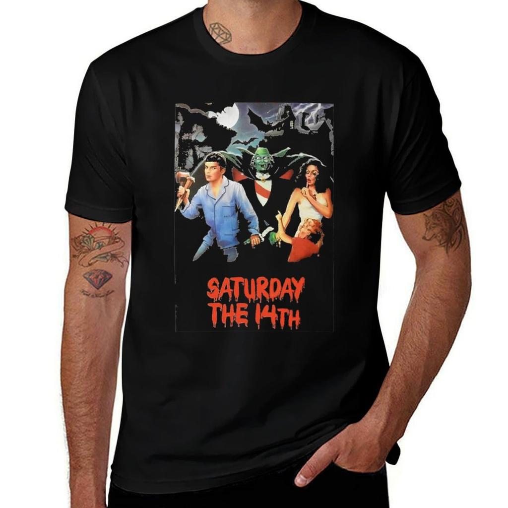Samstag, der 14. 1981 T-Shirt Baumwoll-T-Shirts hochwertiges T-Shirt Mann Luxus-T-Shirts für Mann Baumwoll-T-Shirt