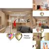 Stunning Heart-shaped Crystal Sun Catcher Perfect For Graduation Housewarming Or Any Festive Occasion