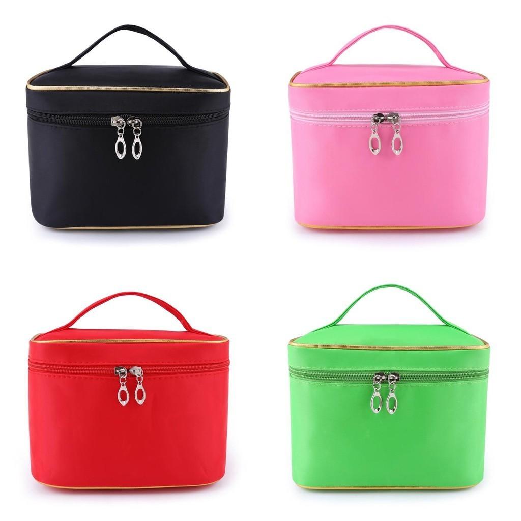 Damen Kosmetiktasche mit großer Kapazität, faltbar, tragbar, wasserdicht, Reise-Organizer