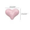 Heart Loose Beads Acrylic Heart Bead Spacer Beads for DIY Phone Wrist Strap Bracelets Earrings Jewelry Making Supplies