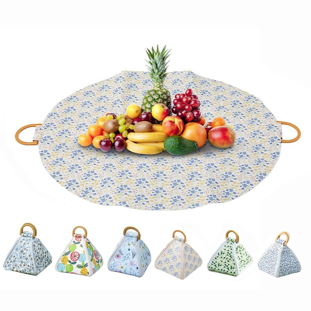 Foldable Multifunctional Picnic Cushion with Handles for Outdoor Hiking Beach Travel Use Sandproof Surface