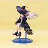 New 19cm Anime Wandering Witch: The Journey Elaina Figure PVC Pajama sitting posture Model Toys Computer central control pendant