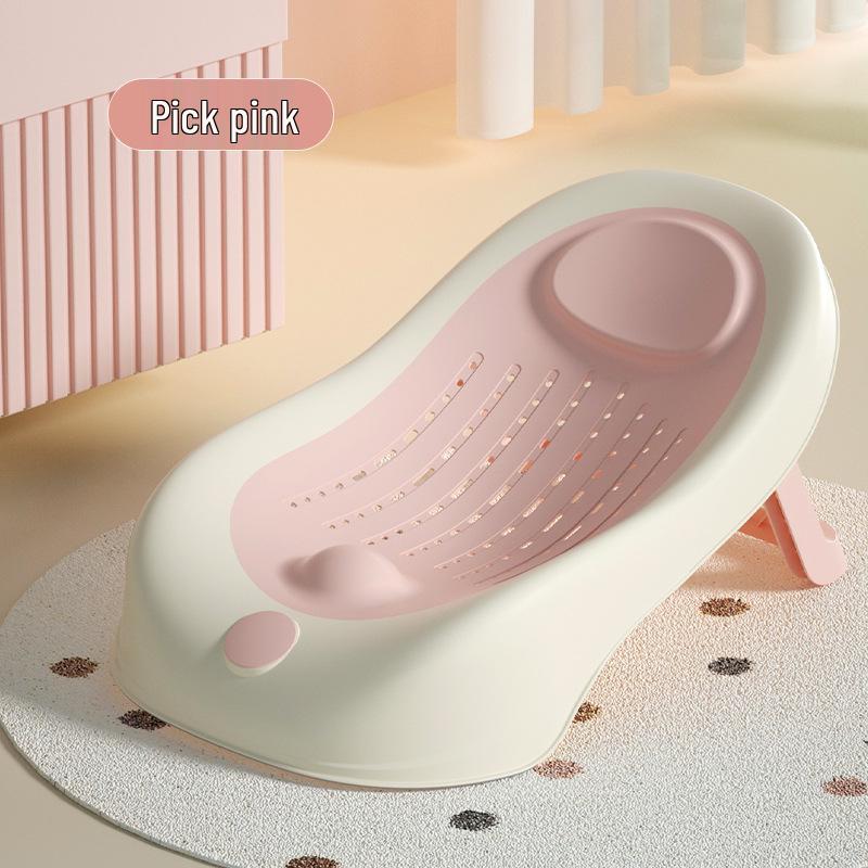Newborn Reclining Baby Bath Net - Shower Seat with Mesh Fabric