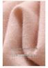 Women's Cashmere Sweater: Round Neck, Long Sleeve, Strawberry Jacquard Knit for Autumn/Winter