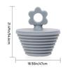 Silicone Bathtub Plug Bathroom Kitchen Sink Drain Stopper Replacement Practical Anti-clogging Bathtub Plug Bathroom Hardware