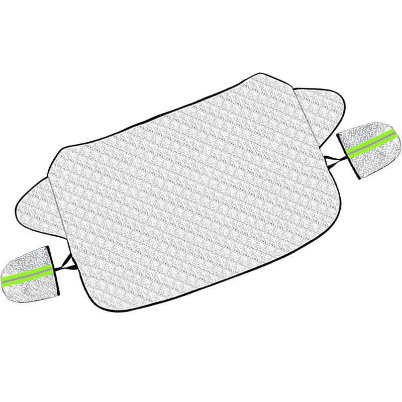 WTEMPO Car Windshield Snow Cover Multi-layer Winter Frost Protection for Any Weather Windscreen Covers with Side Mirror Covers