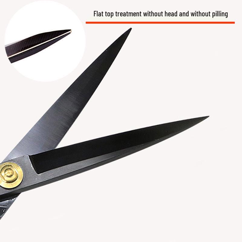 Handmade Manganese Steel Tailor Scissors - Large Household Fabric & Clothing Cutting Scissors