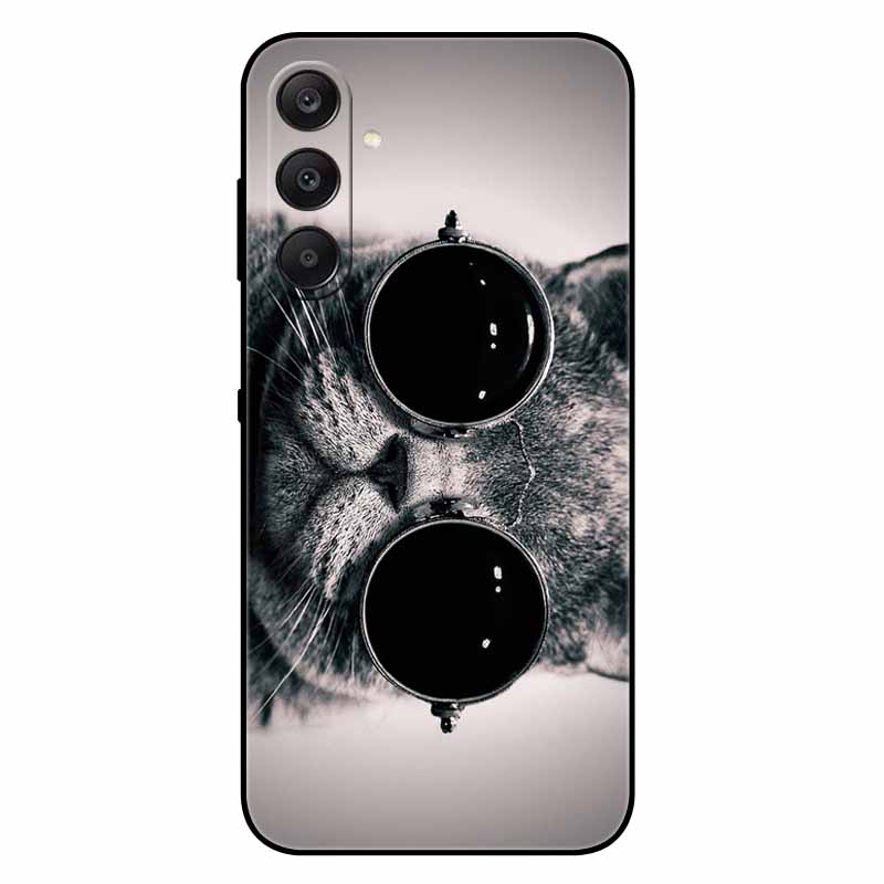 For SAMSUNG A17 5G Case TPU Soft Silicone Cover Space Wolf Shockproof Cover For Samsung GalaxyA17 5G Coque Cartoon Bumper A17 5G