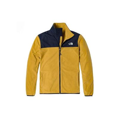 Fleece Tops Men's Yellow Stand Collar Moderate Other NF0A49AE-5G4