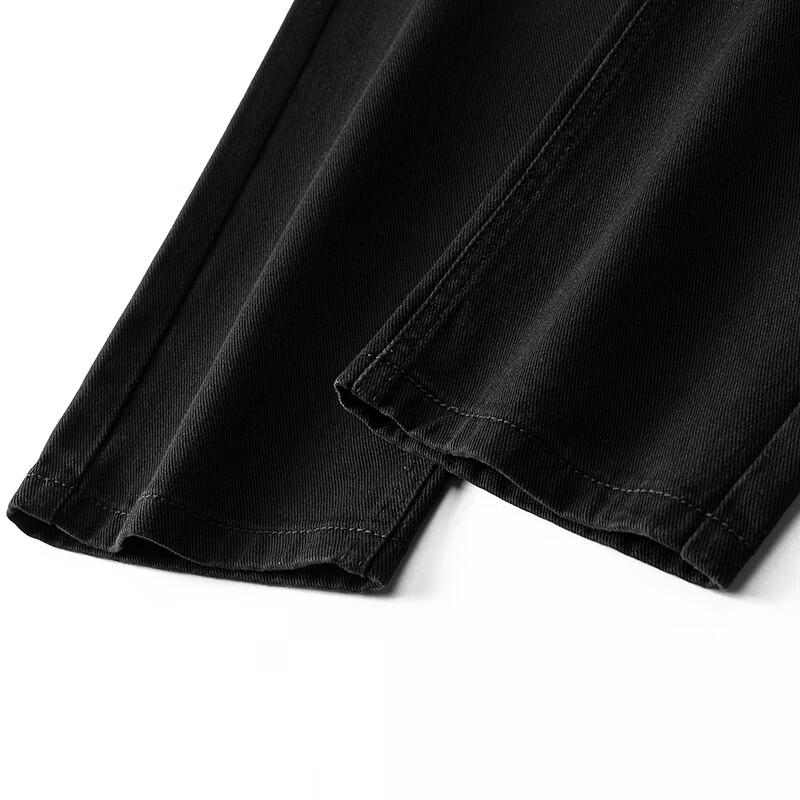 JOW Men's 100% Cotton Straight Business Jeans