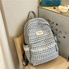 Mochila Escolar Xadrez para Estudantes Mochila Feminina
