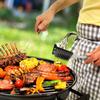 Grillbürste und Schaber Edelstahlborsten Sicher Keine Kratzer Reinigung Am besten für Char Broil & Keramik