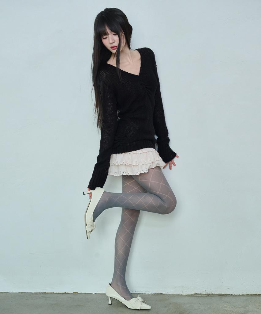 Leijeumiya Riri Frill Skirt [Baby Pink]