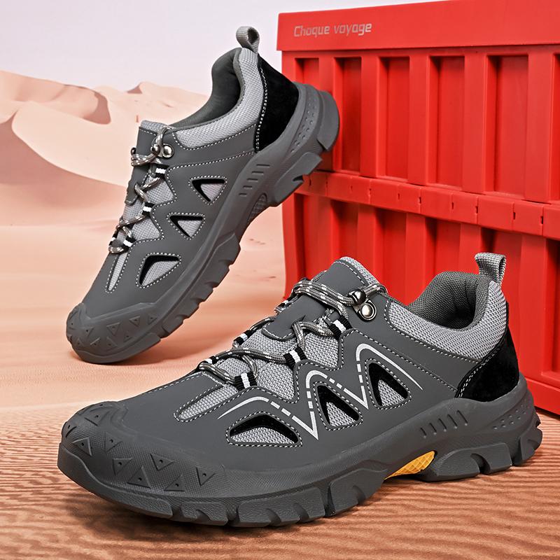 Fashion Non-Slip Male Sneakers Summer Casual Leather Shoes for Men Leisure Walk Treking Footwear Versatile Sports Shoes Travel Trainers