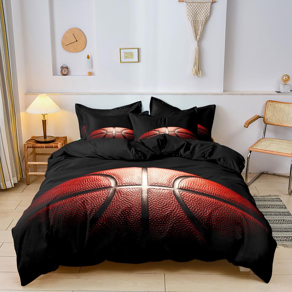 Anime Basketball Bedding Set 3D Printed Duvet Cover Set Soft Single Twin Double Queen Size Bed Set Home Decorations For Bedroom