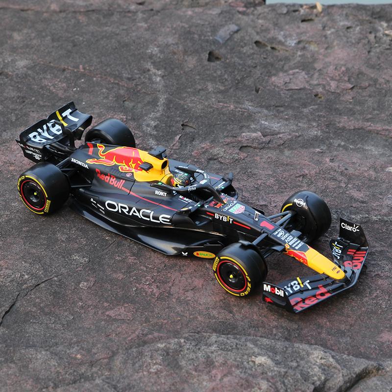 Bburago 1:24 RedBull RB19 Alloy Car Model F1 Racing 2023 Vehicles Toys Diecast Voiture Gift Red Bull RB18 SF23 W14 F1-75
