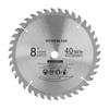 8in Circular Saw Blade 40 Tooth Cemented Carbide Chainsaw Blade for Wood Metal Cutting